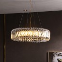 Loft Industry Modern - Spiral Glass Chandelier